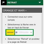 comment retirer son argent sur premier bet